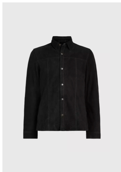 SUEDE SHIRT JACKET