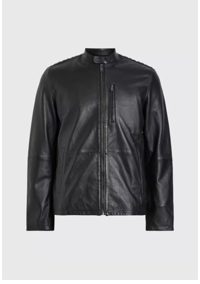 LEATHER RACER JACKET