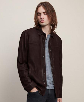 SNAP FRONT SHIRT JACKET