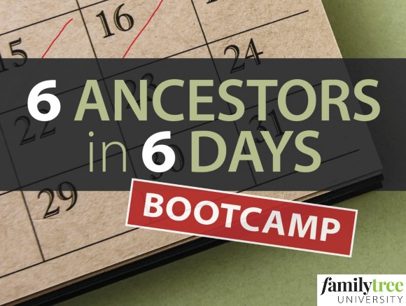 6 Ancestors in 6 Days