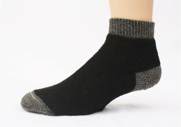 Alpaca Fleece SlipperBootie Socks