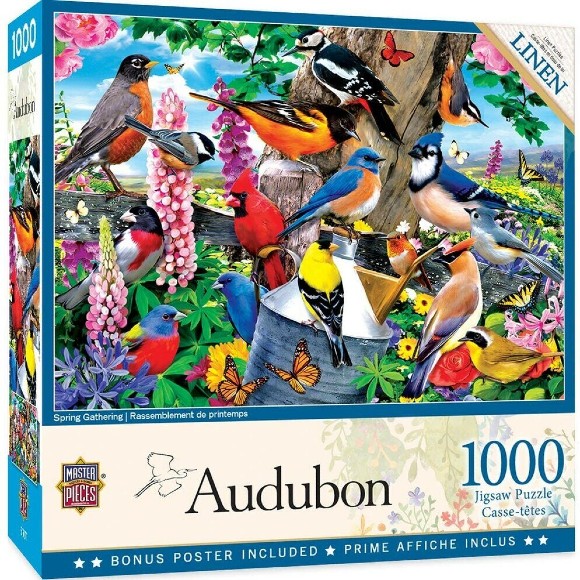 Audubon Spring Gathering Puzzle