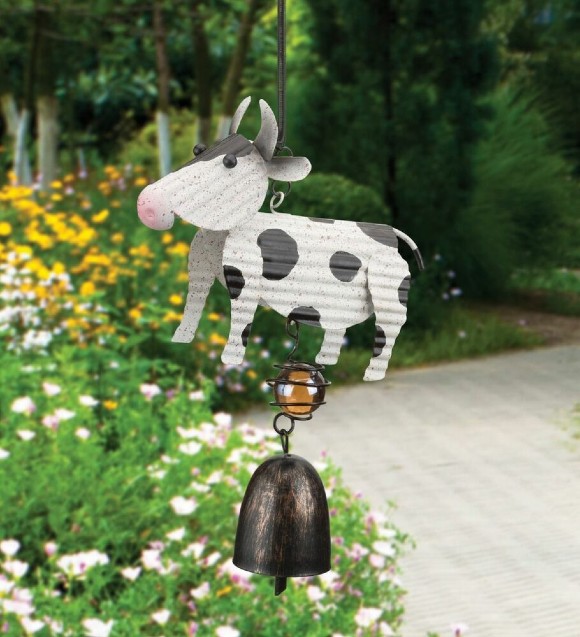 Barn Bouncie Cow Windchime