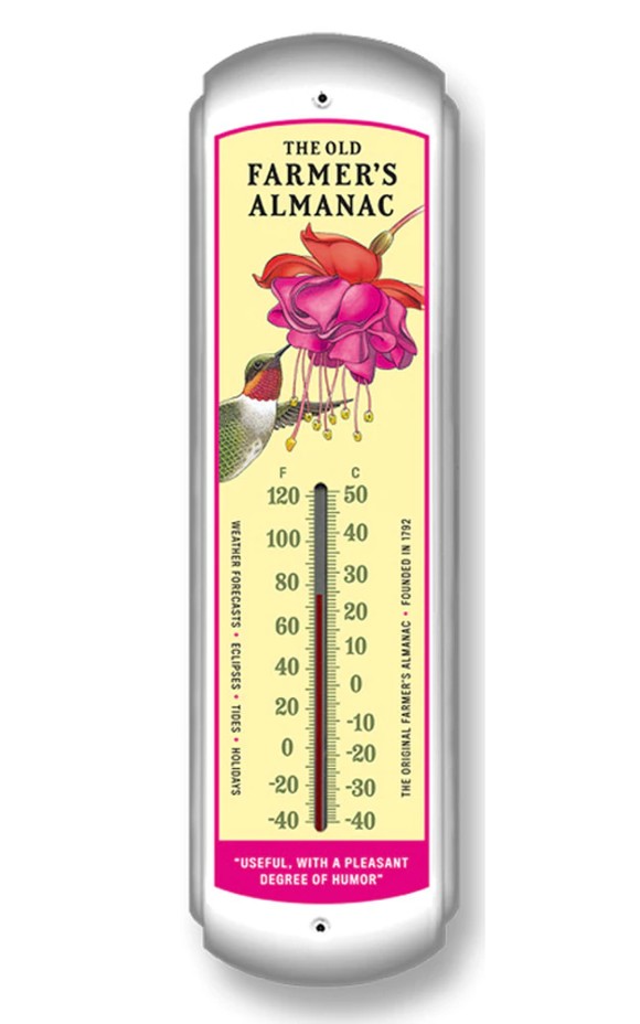 Almanac Hummingbird Thermometer