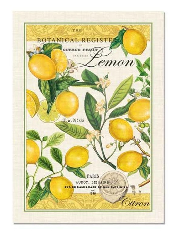 Lemon Basil Kitchen Towel