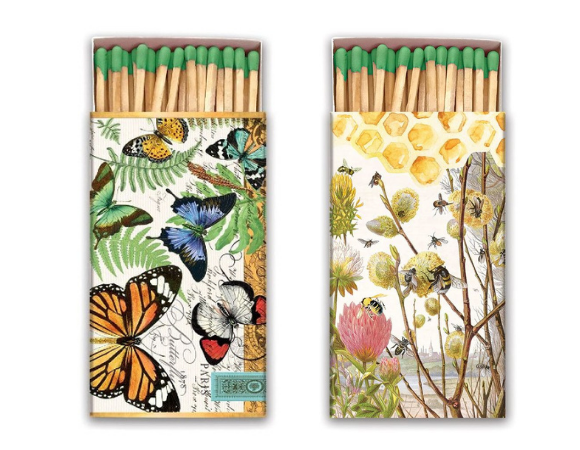 Butterflies and Honey Matchboxes