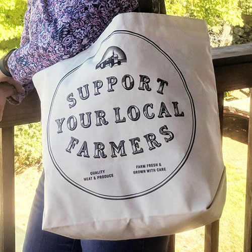 The Old Farmer's Almanac tote bag