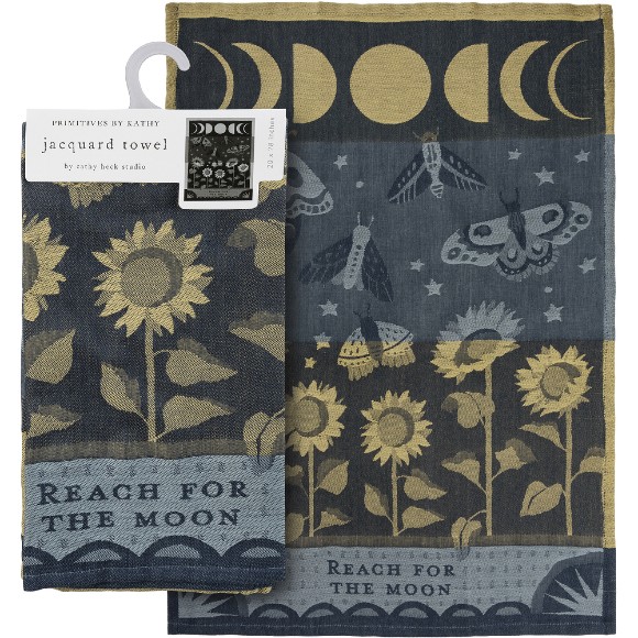 Reach for the Moon Dish Towel