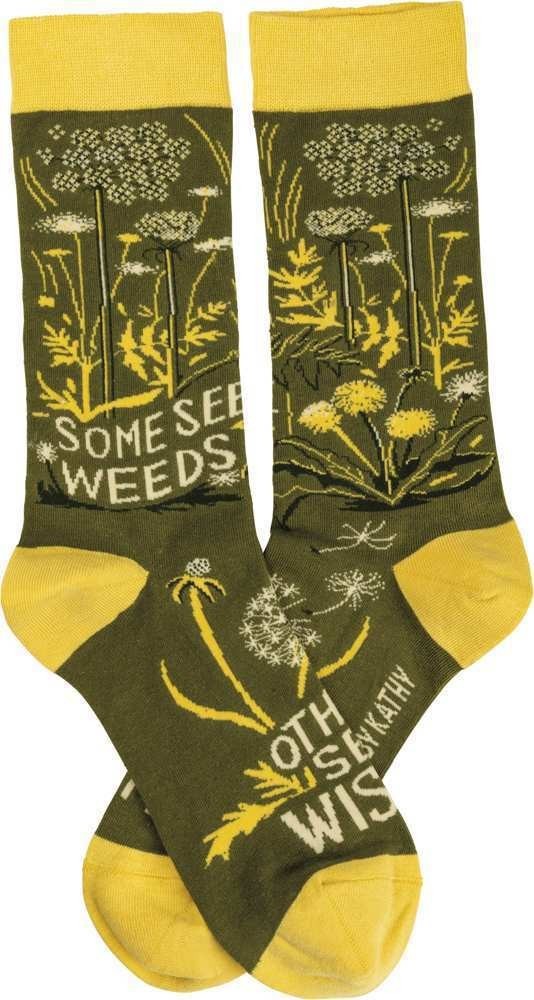 Some See Weeds Socks