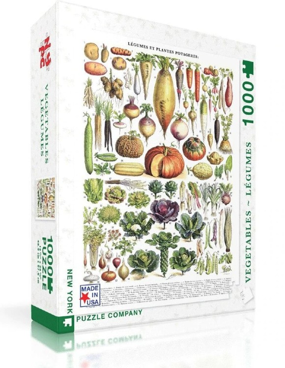 Vegetables - Legumes Puzzle