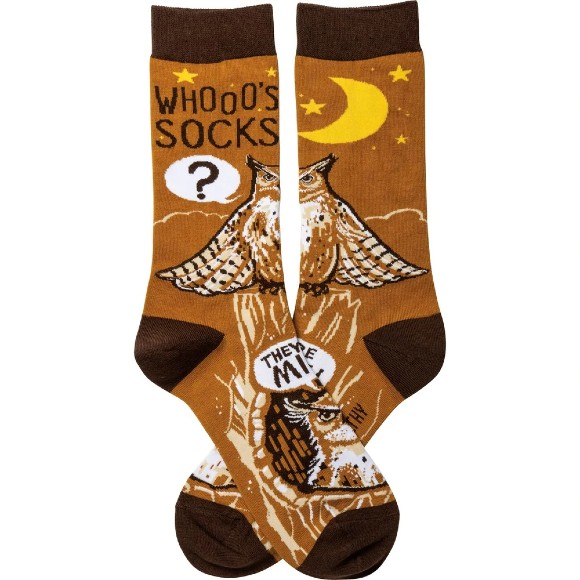 Fun Owl Socks - 60% OFF! Just $4.97