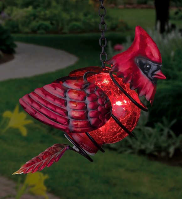 Cardinal Solar Lantern