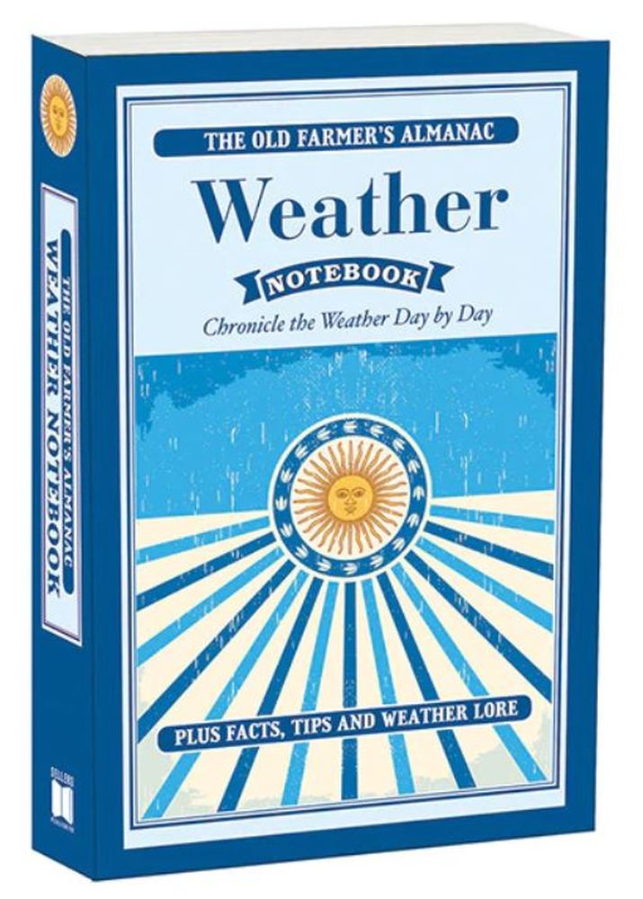 The Old Farmer's Almanac Weather Notebook: Chronicle the Weather Day by Day, PLUS Facts, Tips, and Weather Lore