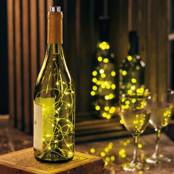 Wine Bottle Lights