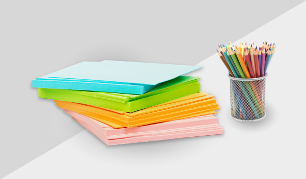 Colored Paper Sale