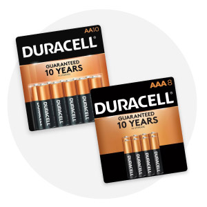 Free AA & AAA Batteries with $75+ order. g X i o ! AT 10 YEARS s 