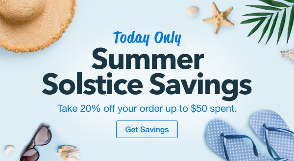Summer Solstice Savings