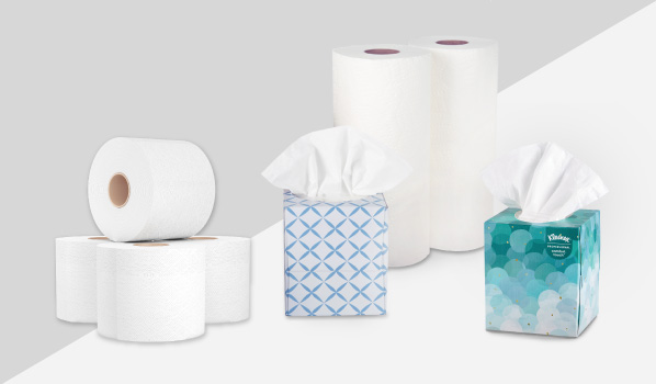 Paper Towels, Toilet Paper andFacial Tissue
