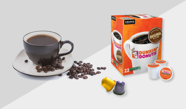 Coffee Mug and Coffee Pods