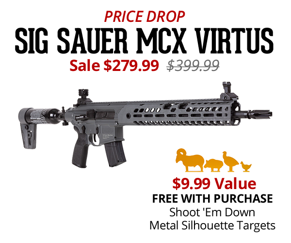 Price Drop: SIG Sauer MCX Virtus - Airgun Depot