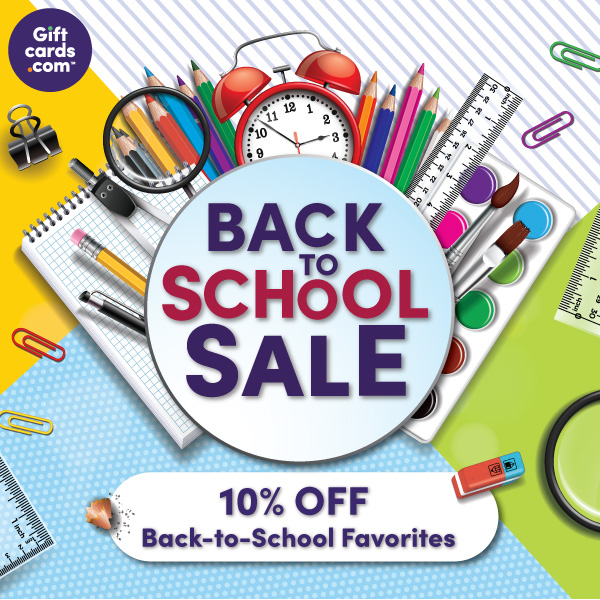 Back to School Sale. Save 10% back to school favorites. Shop Now.