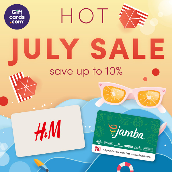 Giftcards.com - Hot July Sale