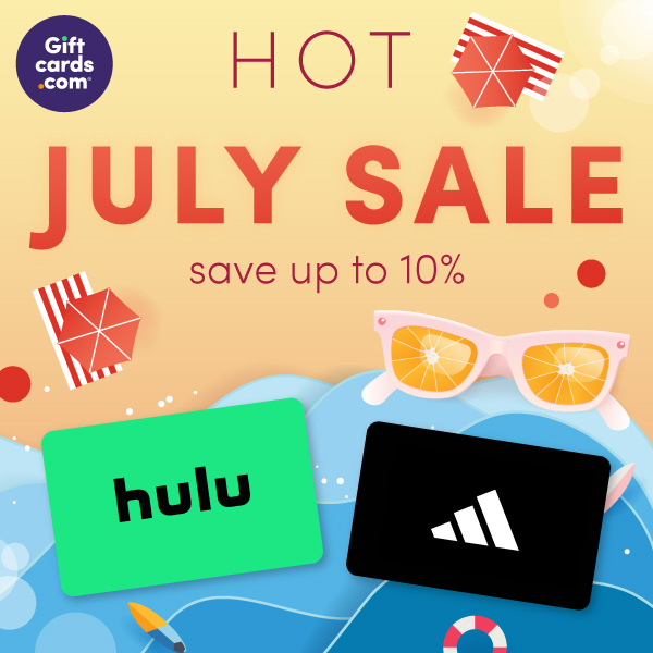 Giftcards.com - Hot July Sale