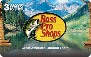 Bass Pro Shops gift card
