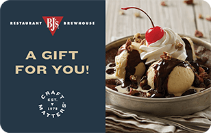 BJs Brewhouse Restaurant gift card