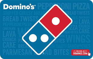 Domino's gift card
