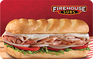 Firehouse Subs gift card