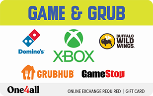 One4all Game and Grub Gift Card