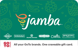 Jamba Mix It Up gift card
