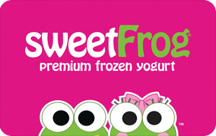 SweetFrog gift card