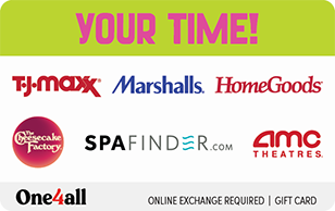 One4all Your Time Gift Card
