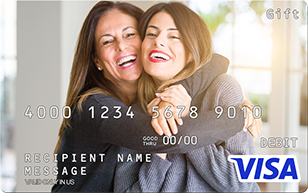 Personalized Visa Gift Card