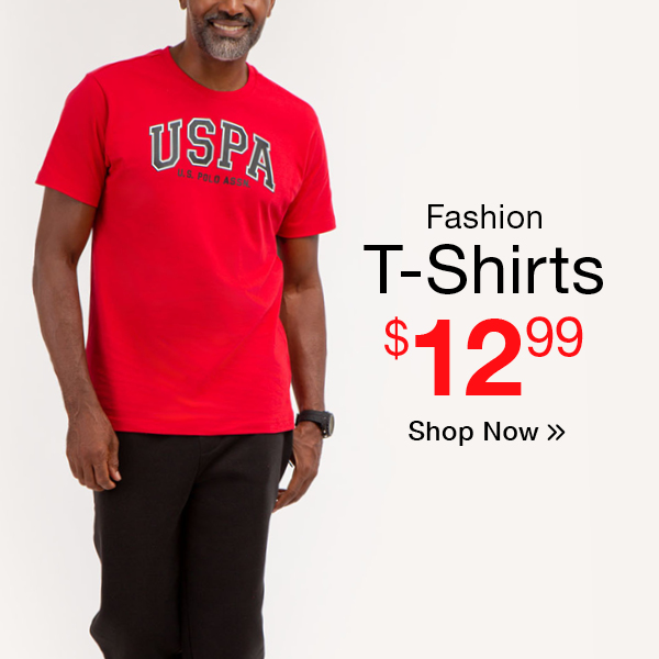 Fashion T-Shirts $12.99 Shop Now
