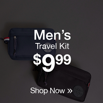 Men's travel kit $9.99 Shop now