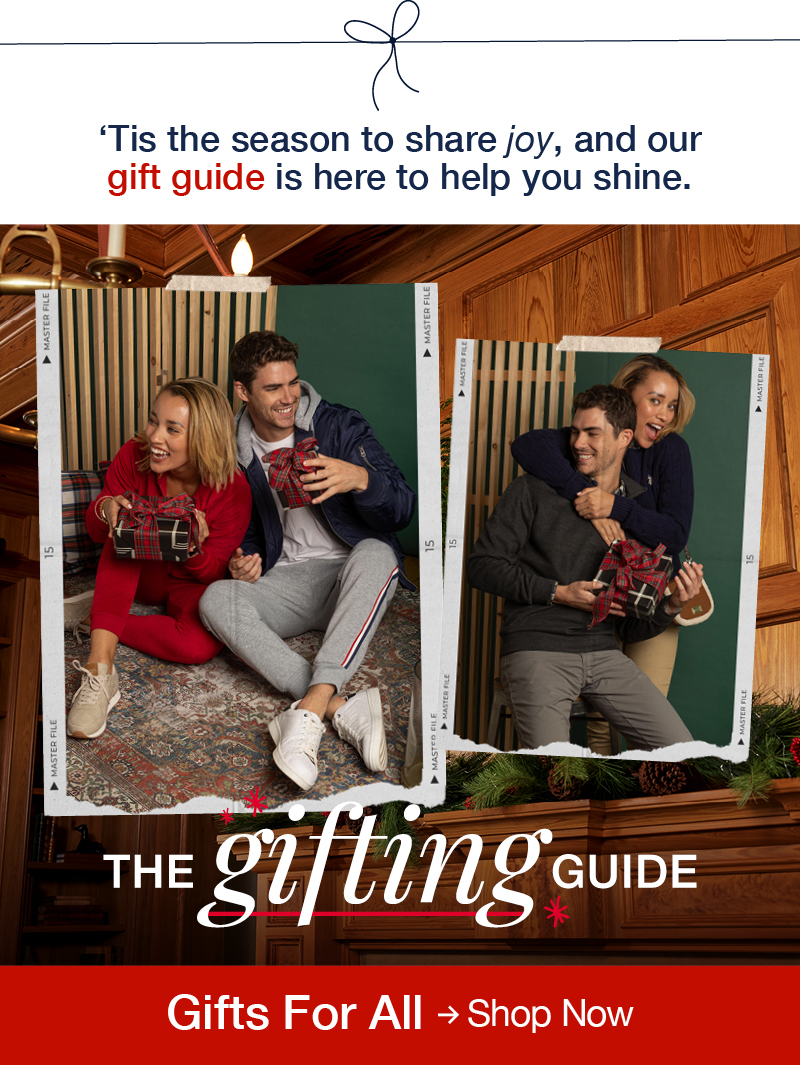 ‘Tis the season to share joy, and our gift guide is here to help you shine. The gifting guide. Gifts for all - shop now