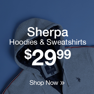 Sherpa hoodies and sweatshirts $29.99 Shop now