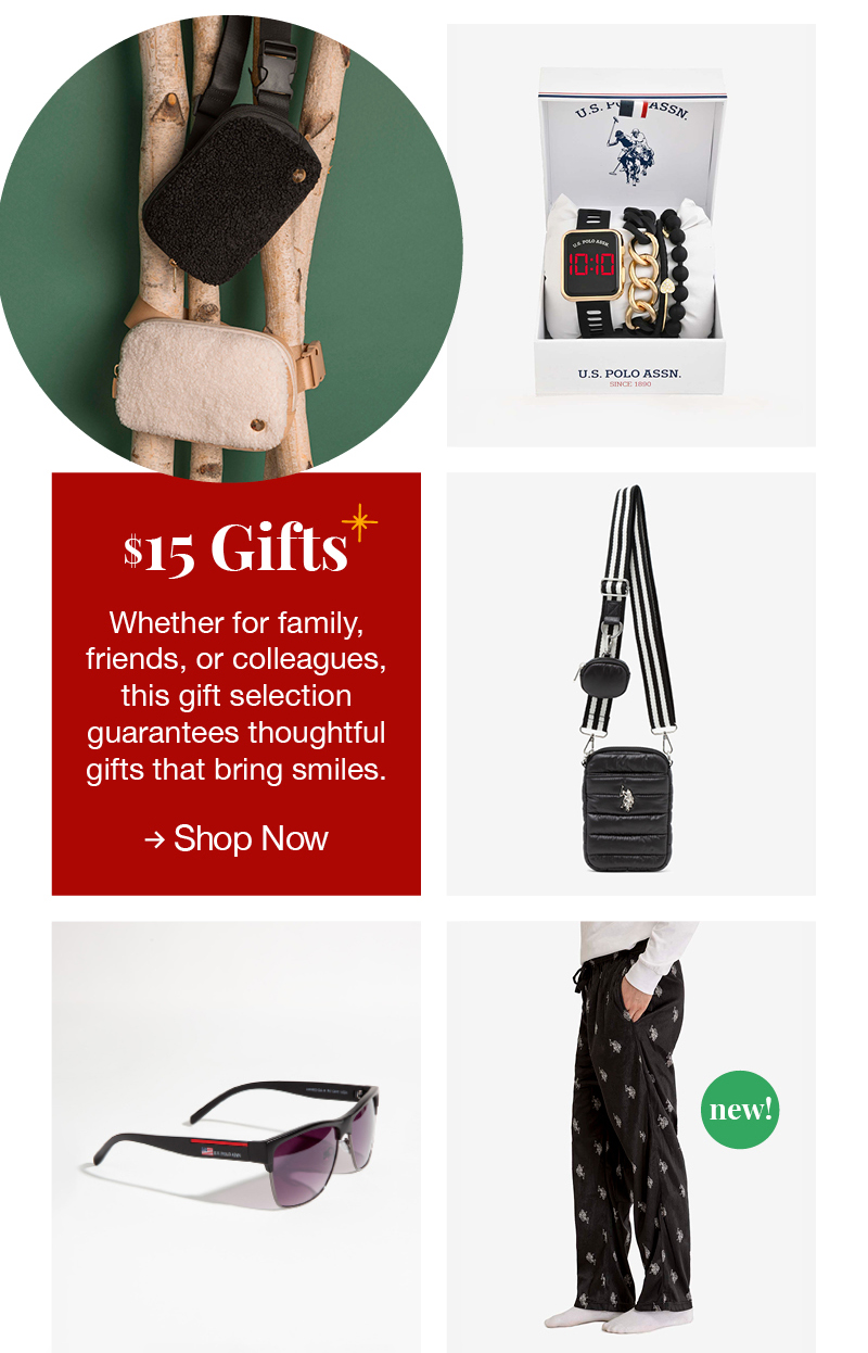 $15 Gifts: Whether for family, friends, or colleagues, this gift selection guarantees thoughtful gifts that bring smiles. Shop Now