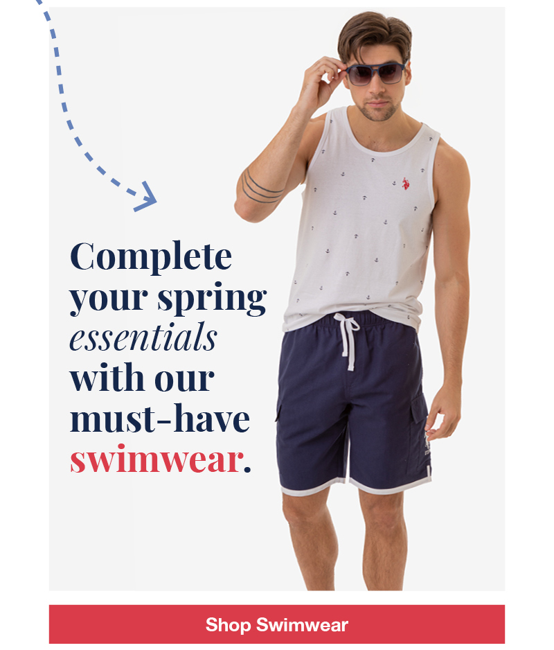 Complete your spring essentials with our must-have swimwear. Shop swimwear
