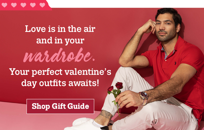 Love is in the air and in your wardrobe. Your perfect valentine's day outfits awaits! Shop gift guide