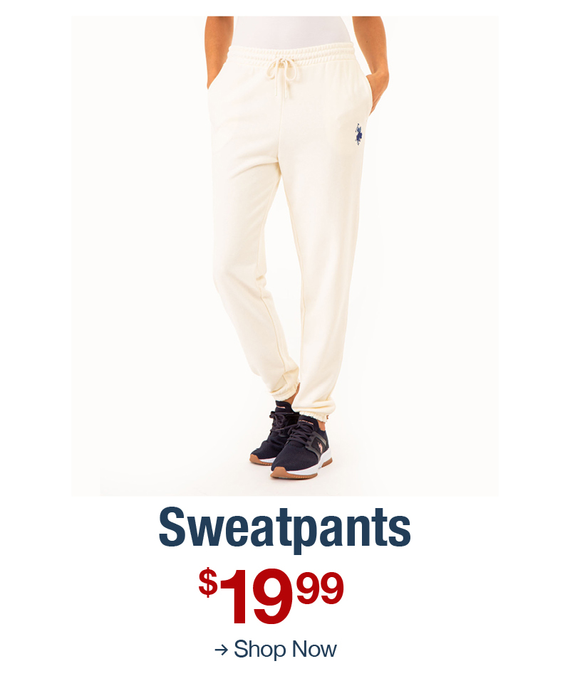 Sweatpants $19.99 Shop now