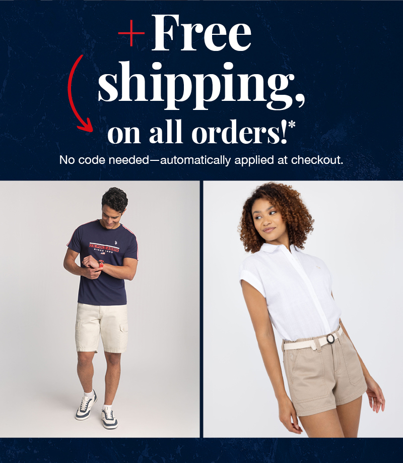 Plus free shipping, on all orders! No code needed-automatically applied at checkout.