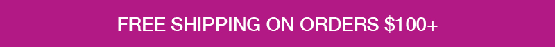 Free shipping on orders $100+