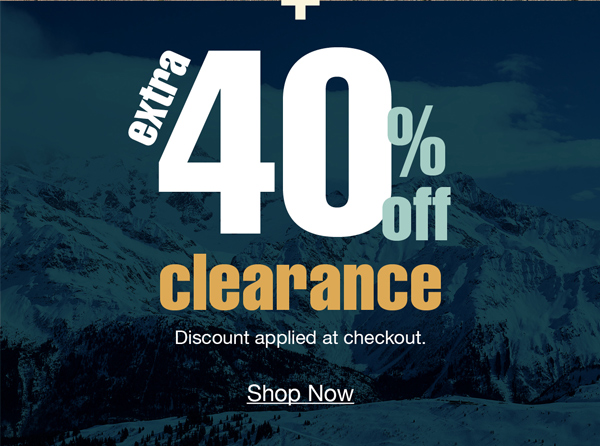 Plus Extra 40% off clearance. No code required. Prices as marked. Shop now