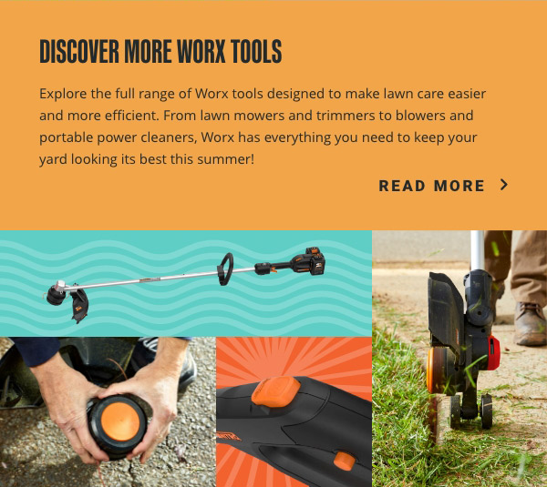 Discover More Worx Tools