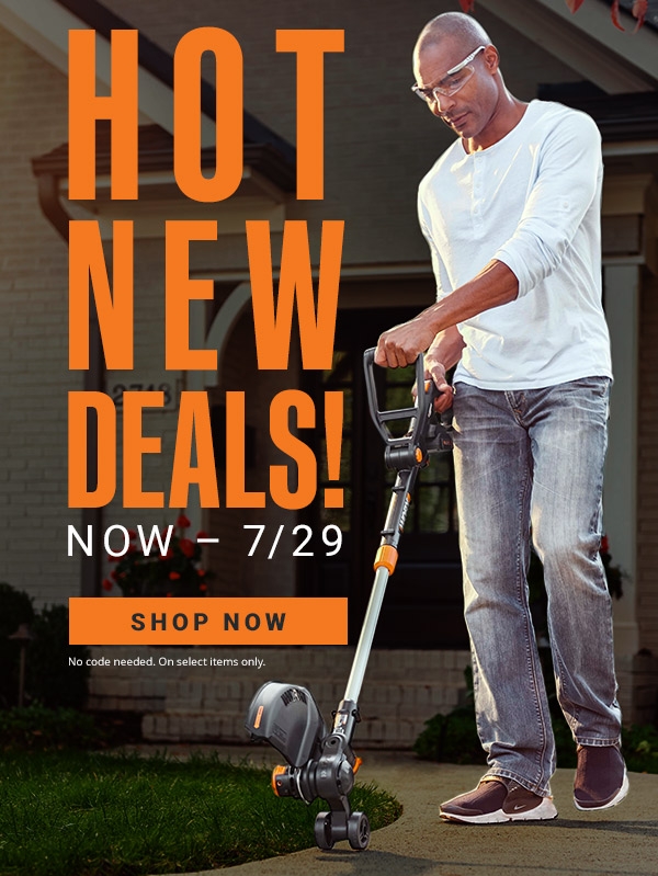 New Deals on String Trimmers, Blowers, Mowers, and a range of Lawn & Garden Tools