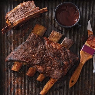 USDA Prime 4-Bone Short Rib Rack